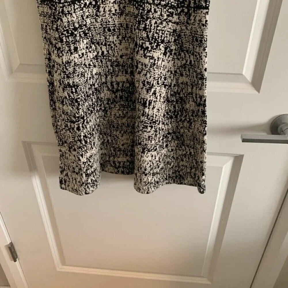 - THEORY Alancy C Sleeveless Tweedscape A-Line Dress Size Medium - Picture 10 of 14